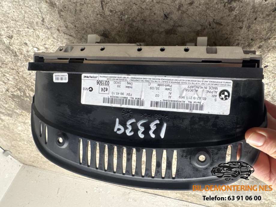 Speedometer til BMW 3-Serie 2005-2011 (E90/E91/E92/E93) (E90/E91/E92/E93) (922096301|)