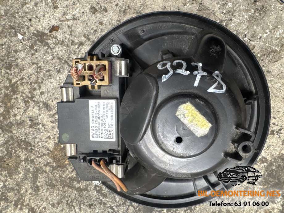 Varmeapparat motor til Škoda Octavia 2009-2013 (Type II, Fase 2)  (N998923D|)