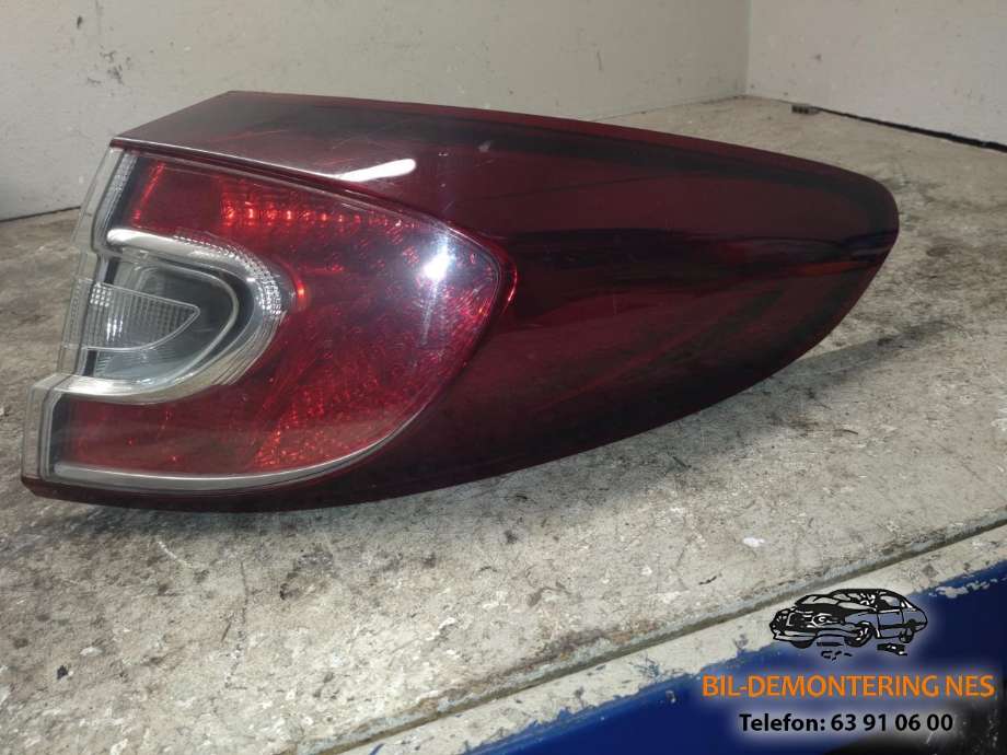 Baklykt høyre ytre til Renault Megane, 2009-2016 Type III  (265500010R)