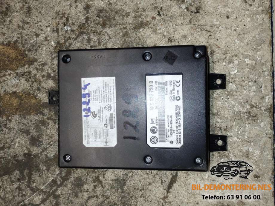 Styreenhet bluetooth til VW Passat, 2011-2015 (B7) (B7) (5K0035730D)