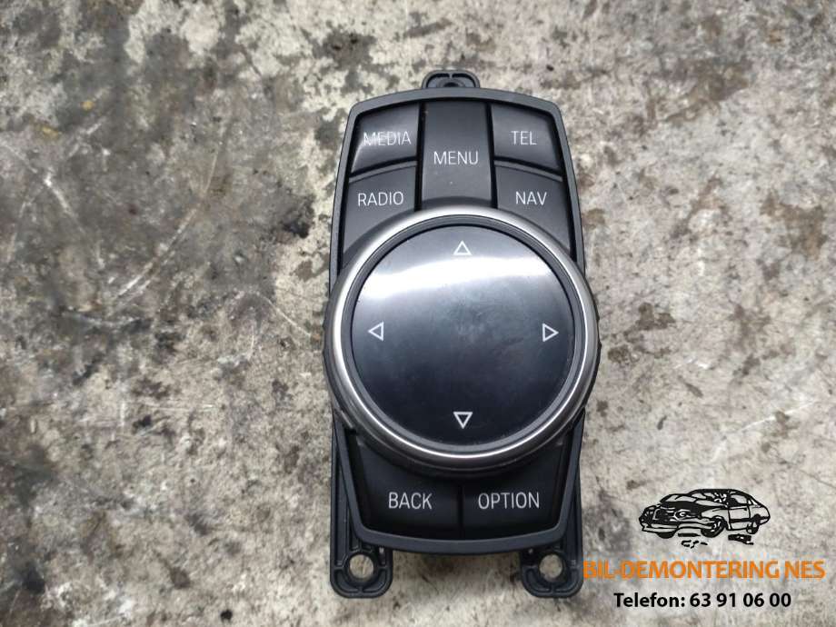 Bilstereo betjeningspanel til BMW 5-Serie, 2010-2017 (F10/F11) (F10/F11) (65829320288-02)