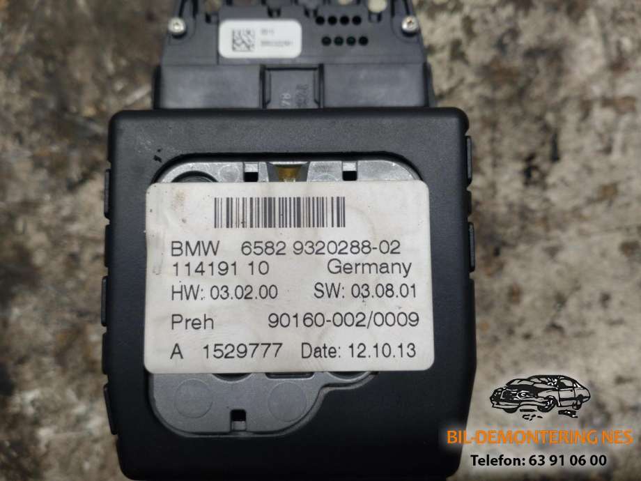Bilstereo betjeningspanel til BMW 5-Serie 2010-2017 (F10/F11) (F10/F11) (65829320288-02|)