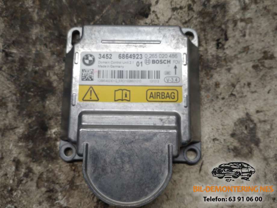 Airbag elektronikk til BMW 5-Serie, 2010-2017 (F10/F11) (F10/F11) (0265020486)
