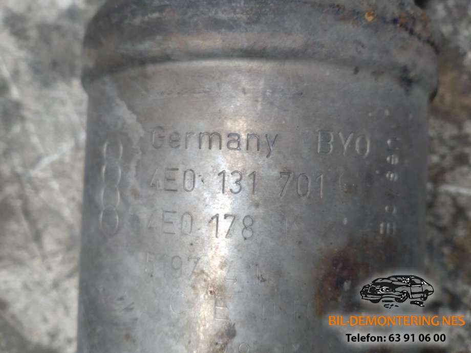 Katalysator til Audi A8 2003-2010 (Type II)  (4E0131701|)