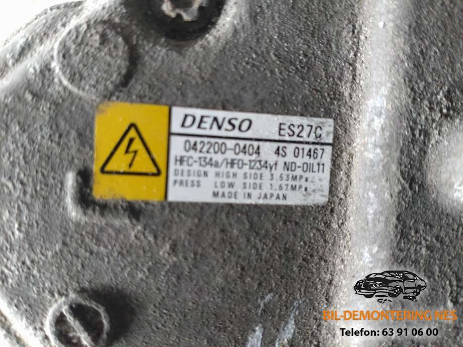 Aircondition kompressor hybrid til Toyota Prius +7 2012-2020 (Type III) (stasjonsvogn) (stasjonsvogn) (0422000404|)