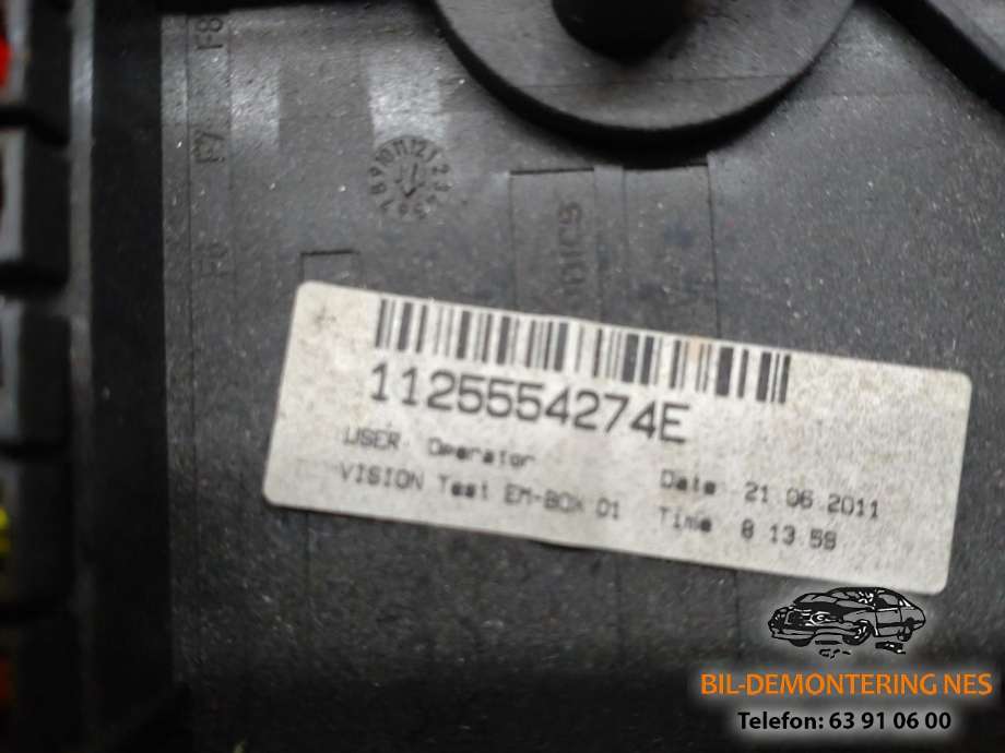 Sikringsboks motorrom til Škoda Superb 2008-2015 (Type II)  (1K0937125D|)