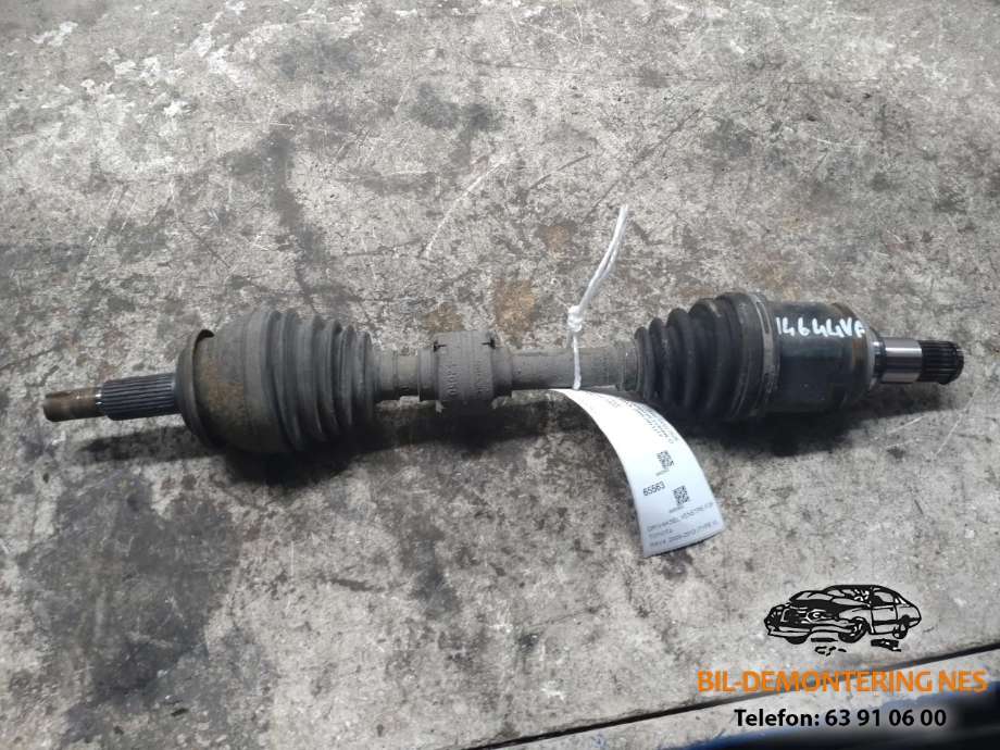 Drivaksel venstre foran, diesel/automat til Toyota RAV4, 2009-2013 (Type III, Fase 2)  