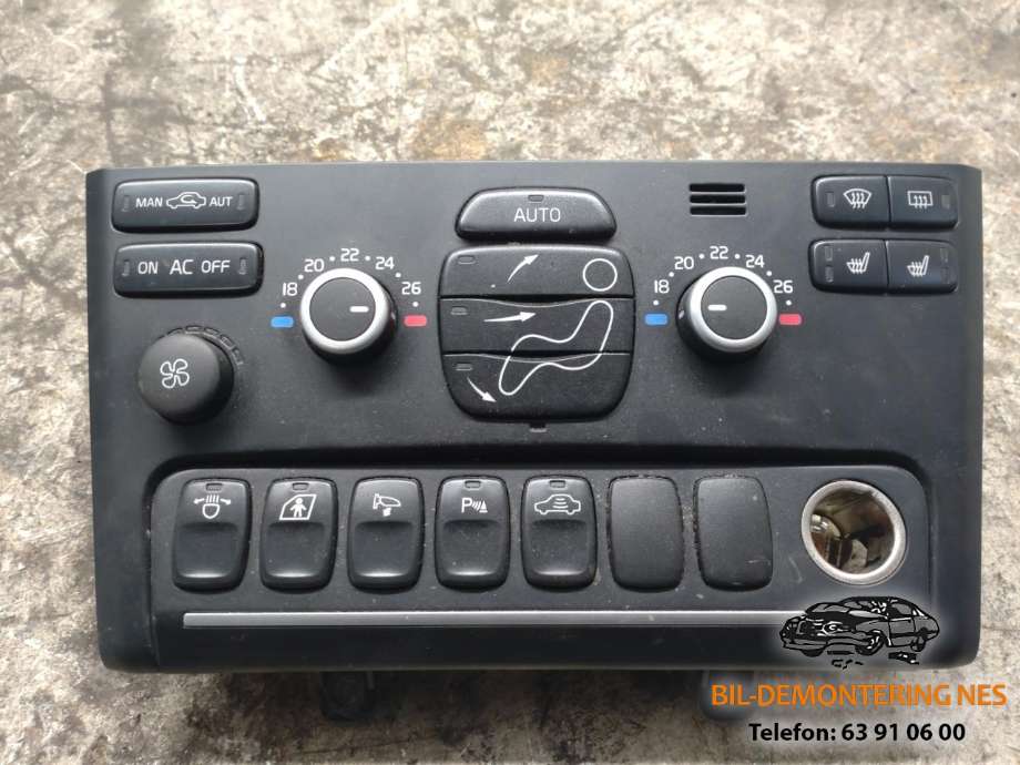 Varmeapparat betjening til Volvo XC90, 2007-2014 (Type I, Fase 2)  (30782329)