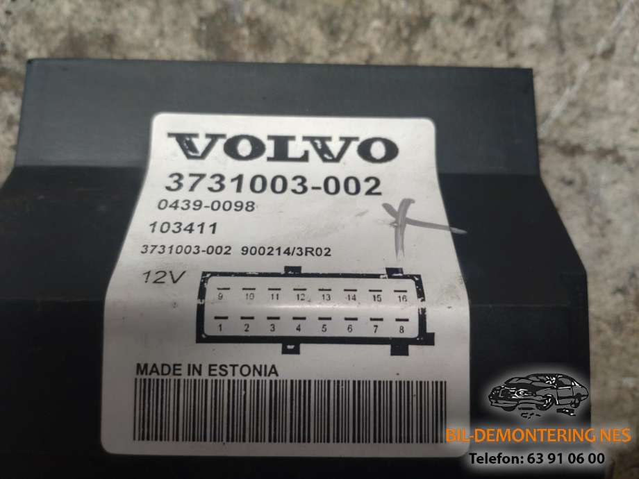 Styreenhet diverse til Volvo XC70 2005-2007 (Type I, Fase 2)  (VOLVO|3731003-002|)