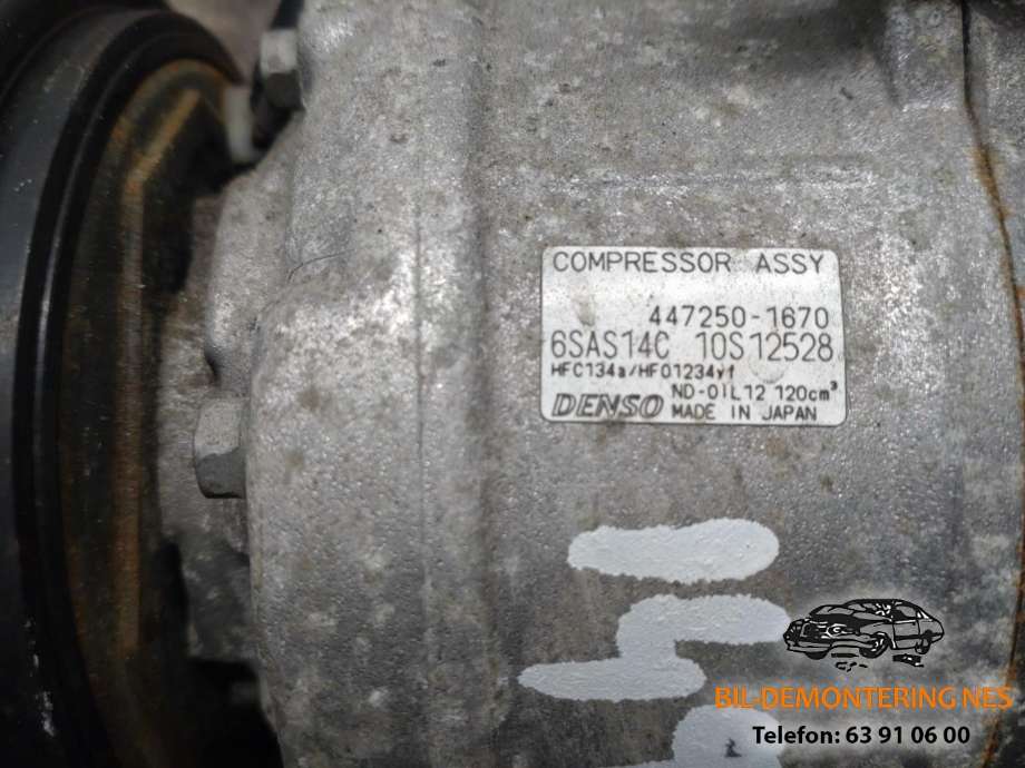 Aircondition kompressor til Mercedes A-Klasse 2012-2018 (W176) (W176) (A 003 830 44 60|)