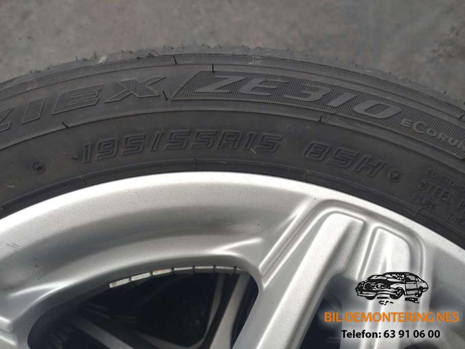 Hjulsett aluminium sommer til Ford Ka+ 2016-->> (Type III)  