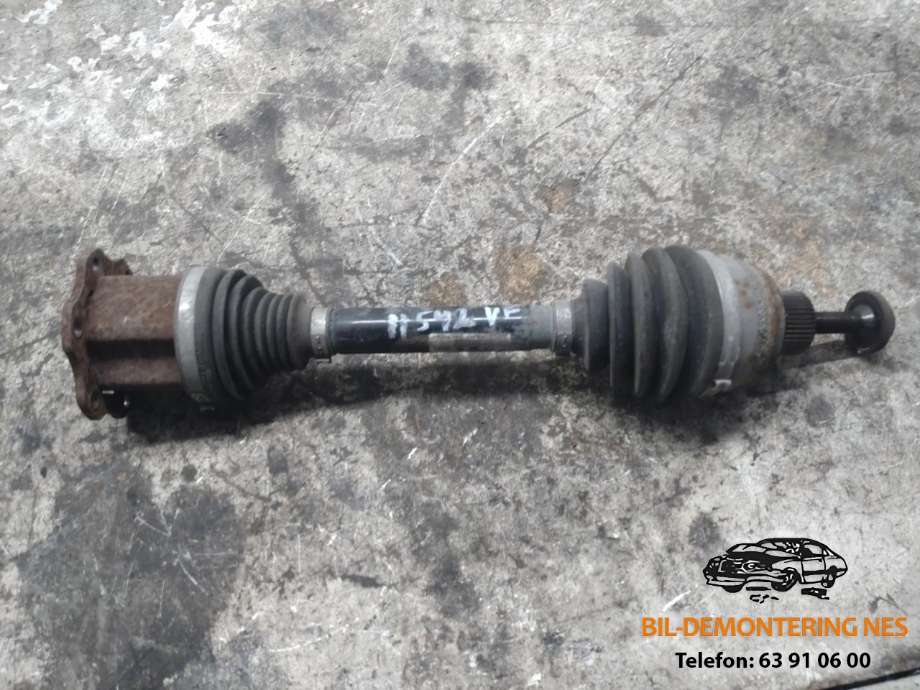 Drivaksel venstre foran, diesel/manuell til Audi A4, 2007-2014 (Type IV) (B8) (B8) 