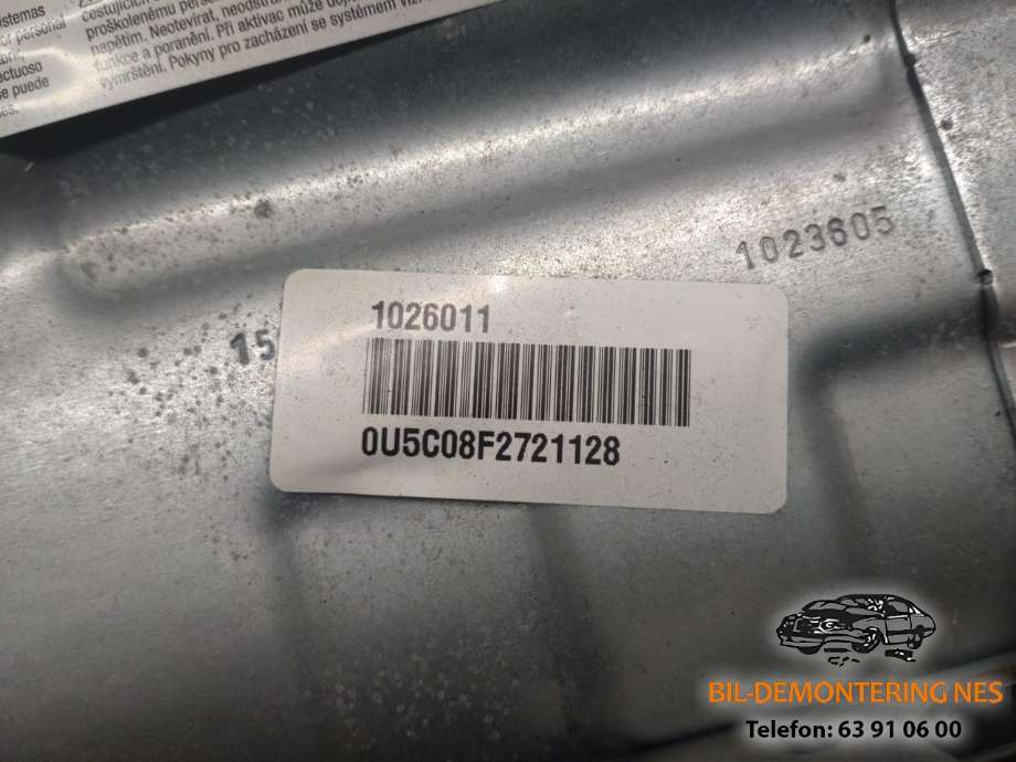 Airbag kne til VW e-Golf 2014-2017 (Fase 1)  (5G1880841C|)
