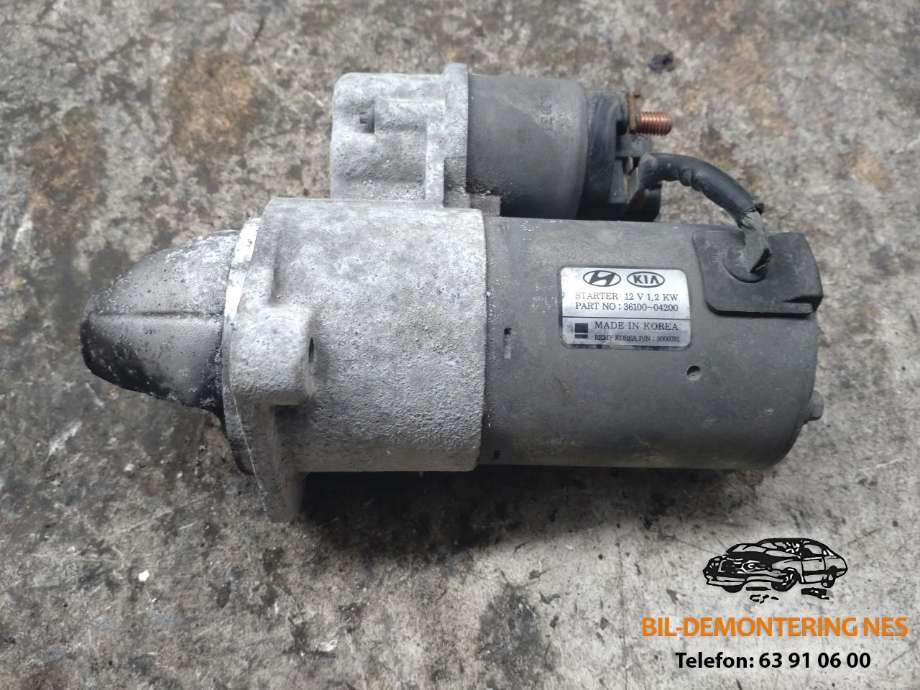 Starter til Hyundai i20, 2015-2020 (Type II)  (36100-04200)