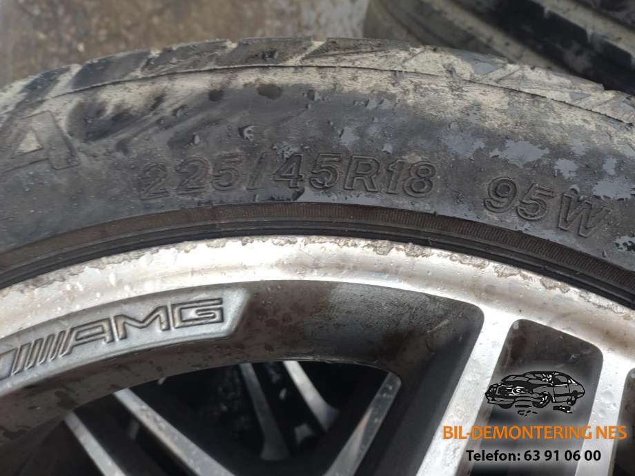 Felgsett aluminium til Mercedes CLA 2013-2019 (C117) (C117) 