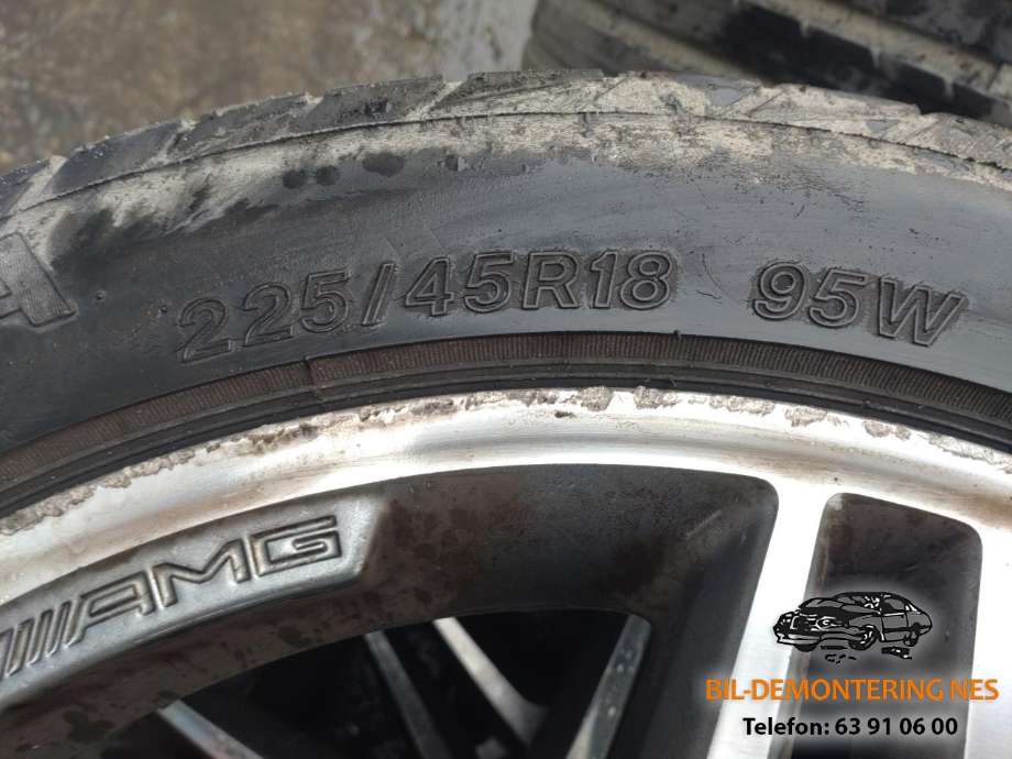 Felgsett aluminium til Mercedes CLA 2013-2019 (C117) (C117) 