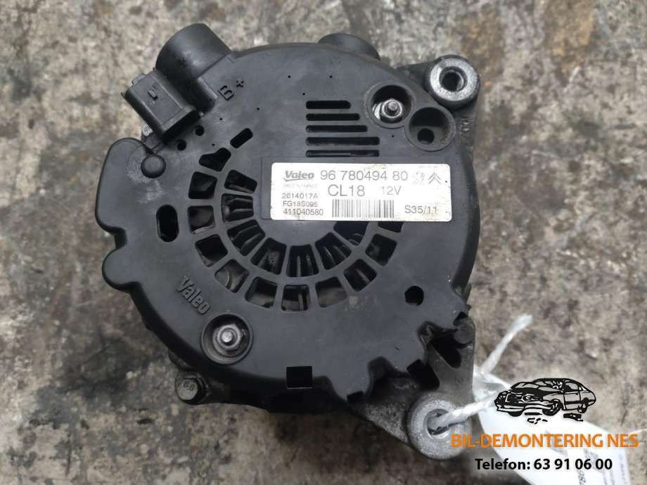 Dynamo diesel til Citroën C4 2011-2017 (Type II)  (967804980|)