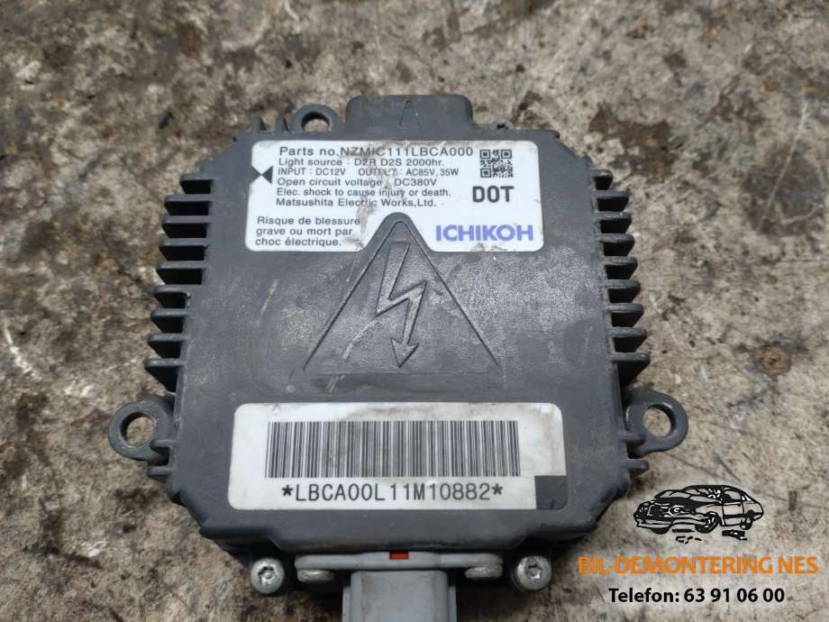 Styreenhet xenon/ballast til Subaru Impreza 2008-2012 (Type III) (NZMIC111LBCA000|)