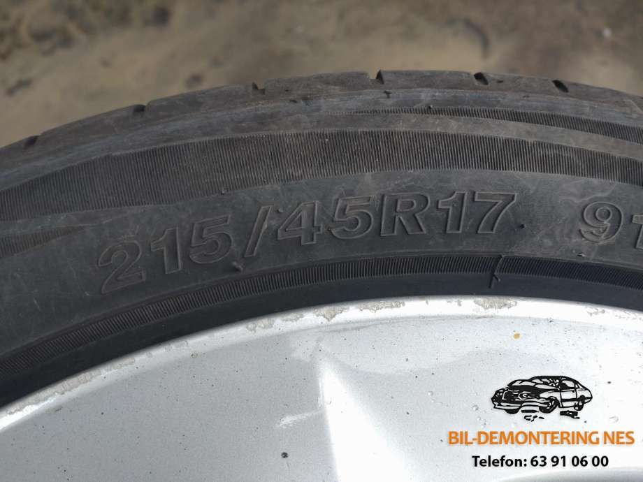 Hjulsett aluminium sommer til Toyota Prius +7 2012-2020 (Type III) (stasjonsvogn) (stasjonsvogn) 