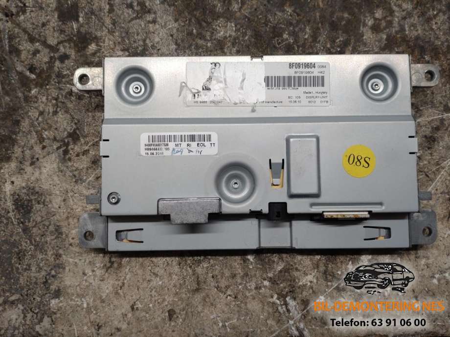 Bilstereo navigasjon skjerm til Audi Q7 2010-2015 (Type I, Fase 2)  