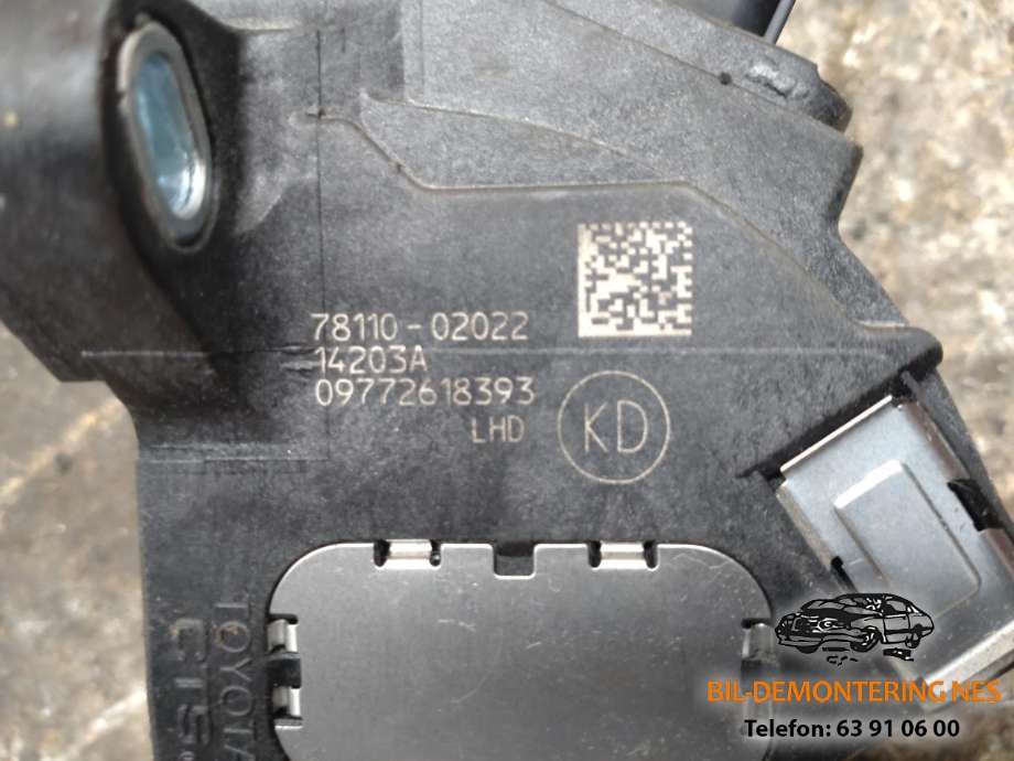 Pedal gass til Toyota Avensis 2009-2015 (Type III, Fase 1)