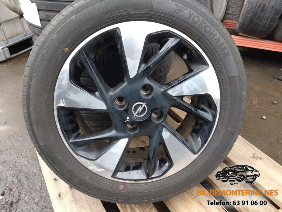 Hjulsett aluminium sommer til Opel Corsa-e 2019-->>  