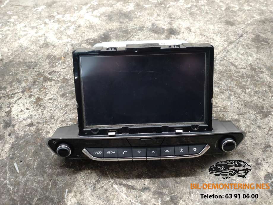 Bilstereo til Hyundai Ioniq Electric, 2016-2019 (Fase 1) (96550G7651PGP)
