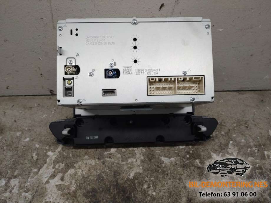 Bilstereo til Hyundai Ioniq Electric 2016-2019 (Fase 1) (96550G7651PGP|)