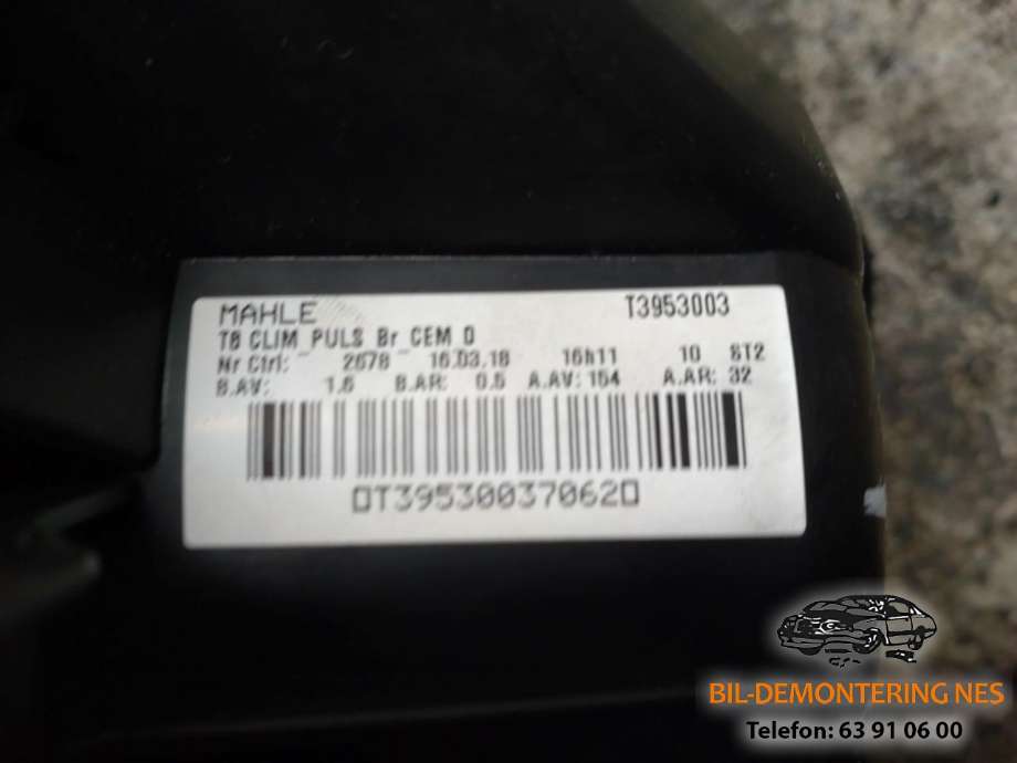 Varmeapparat motor til Peugeot 5008 2010-2017 (Type I)  