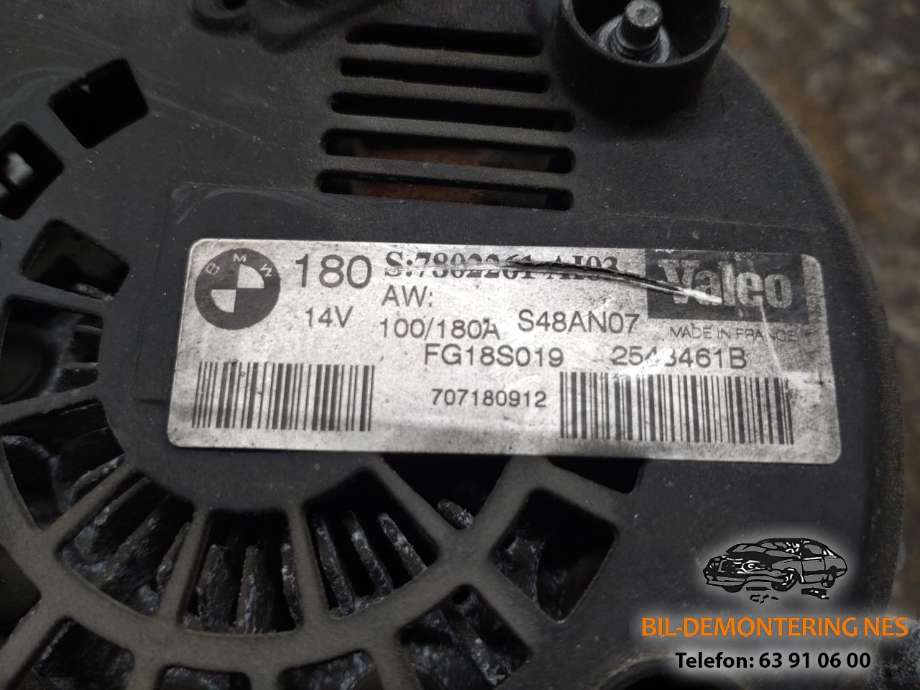 Dynamo diesel til BMW X3 2010-2017 (F25) (F25) (12318579420|)