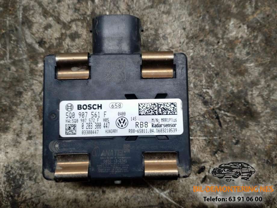 Sensor radar til Škoda Rapid 2012-2019  (5Q0907561F|)