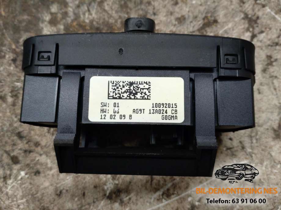 Bryter lys til Ford S-Max 2010-2015 (Type I, Fase 2)  (10092015|)