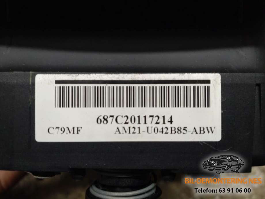Airbag rattpute til Ford S-Max 2010-2015 (Type I, Fase 2)  (AM21-U042B85-ABW|)