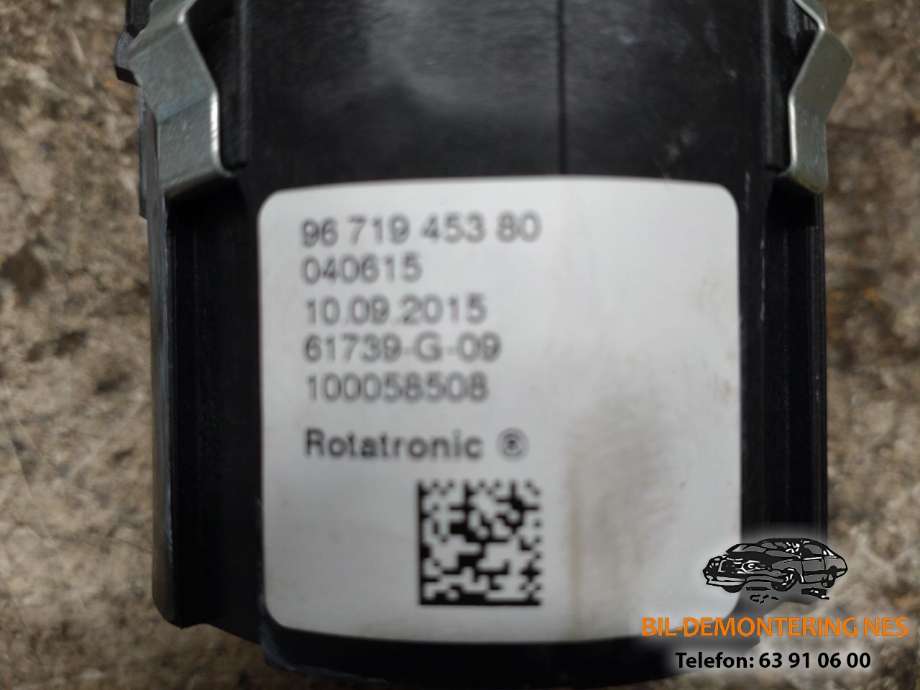 Girstang/girvelger automat til Citroën Berlingo 2015-2019 (Type II, Fase 2)  (9871945380|)