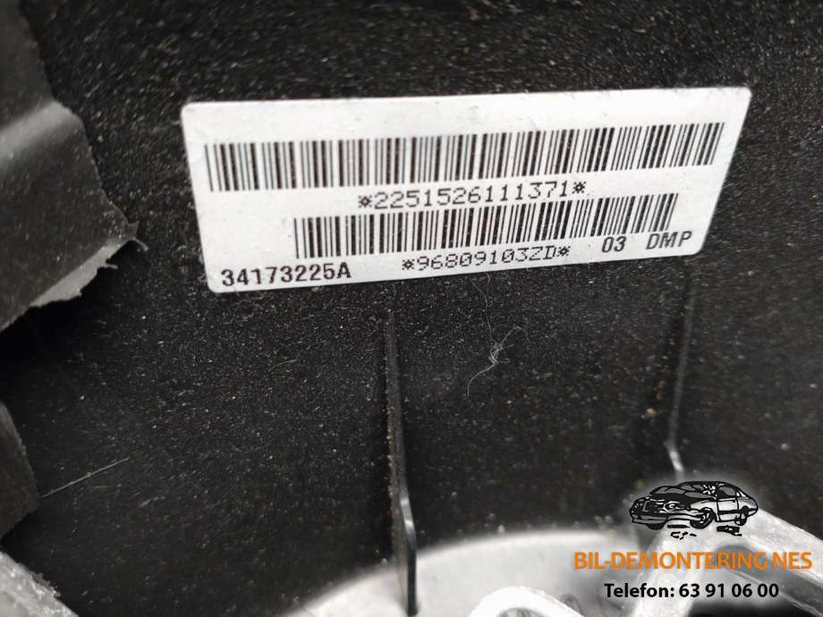 Ratt til Citroën Berlingo 2015-2019 (Type II, Fase 2) (96809103ZD|)