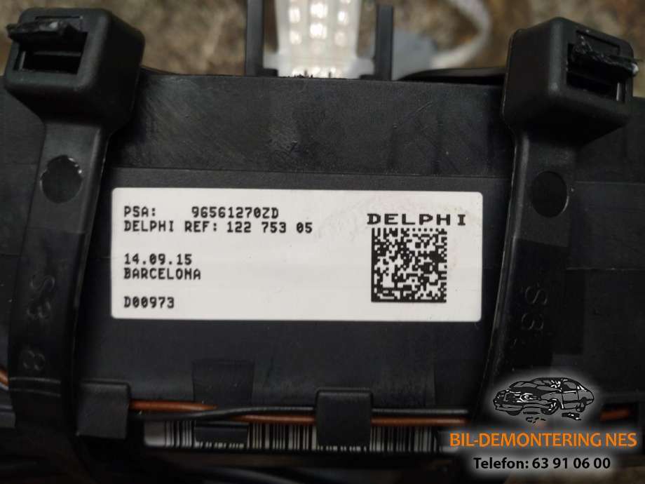 Bryter combi til Citroën Berlingo 2015-2019 (Type II, Fase 2)  (98062240XT|96561270ZD|)