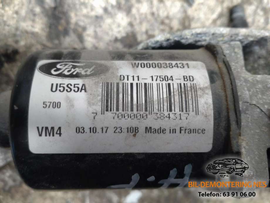Viskermotor foran høyre til Ford Transit Connect 2013-2018 Type II, Fase 1  (FORD|DT11-17504-BD|)