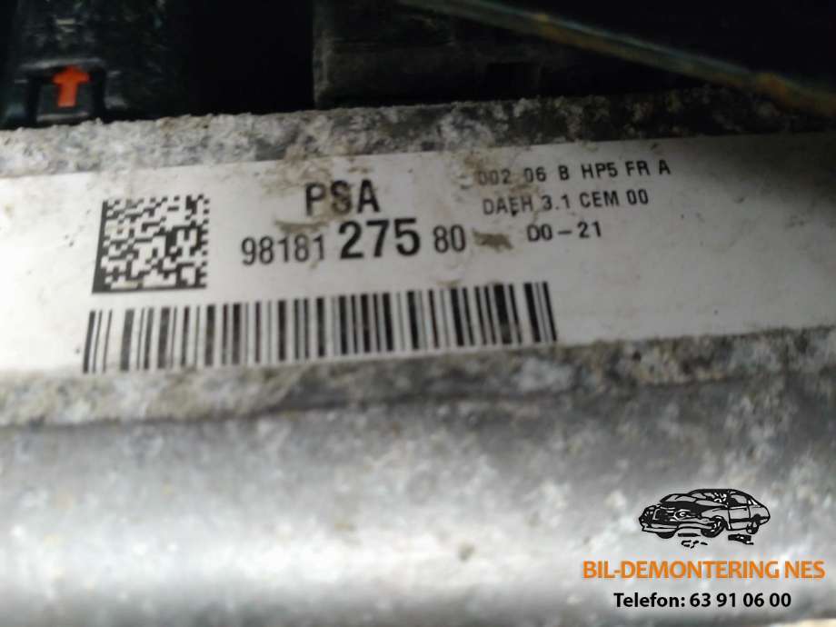 Servo pumpe elektrisk til Peugeot Expert 2016-->> (Type III)  (9818127580|K0PU440G01A|)