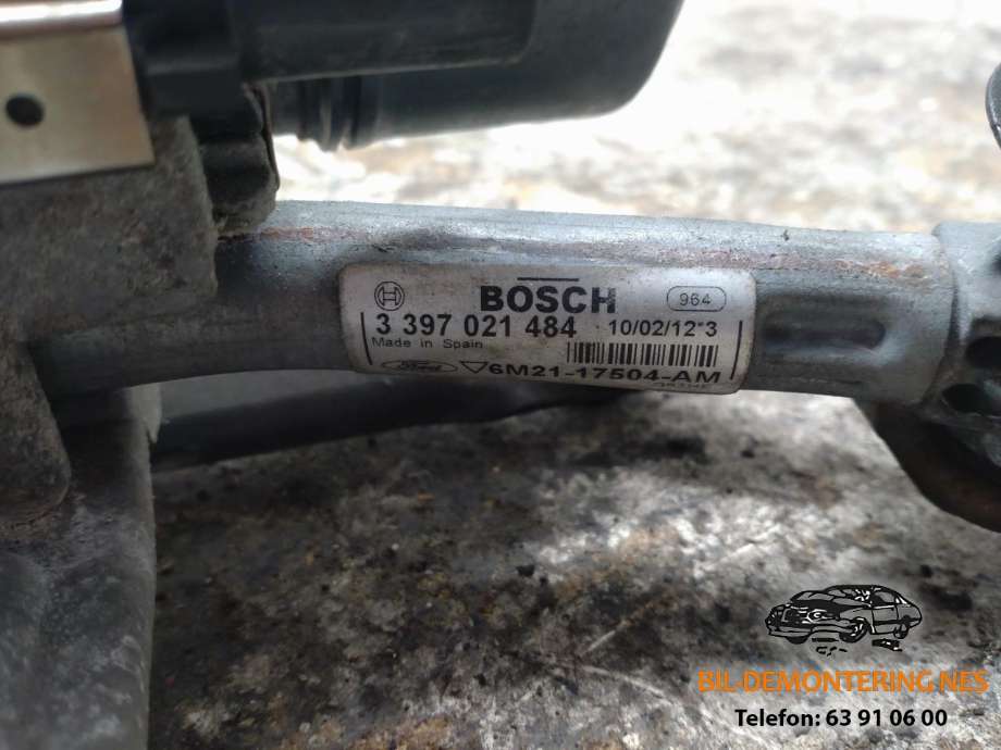 Viskermotor foran venstre til Ford S-Max 2010-2015 (Type I, Fase 2)  (BOSCH|1397220675|)
