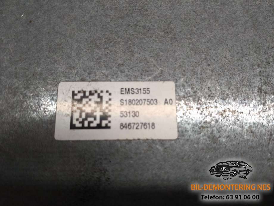 Styreenhet motor til Nissan Qashqai 2014-2021 (Type II)  (S180206103A|EMS3155|)