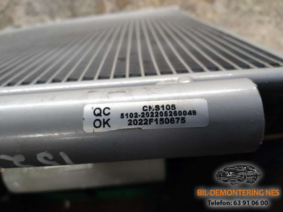 Aircondition radiator til Nissan Qashqai 2014-2021 (Type II)  (9211000Q0A|921004EA0A|)