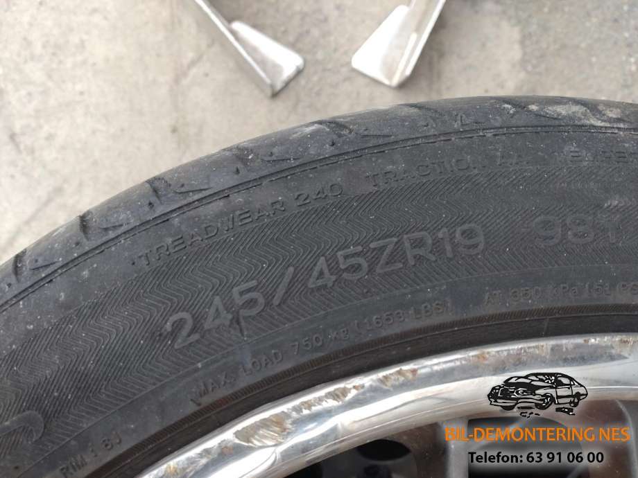 Hjulsett aluminium sommer til BMW X3 2010-2017 (F25) (F25) 