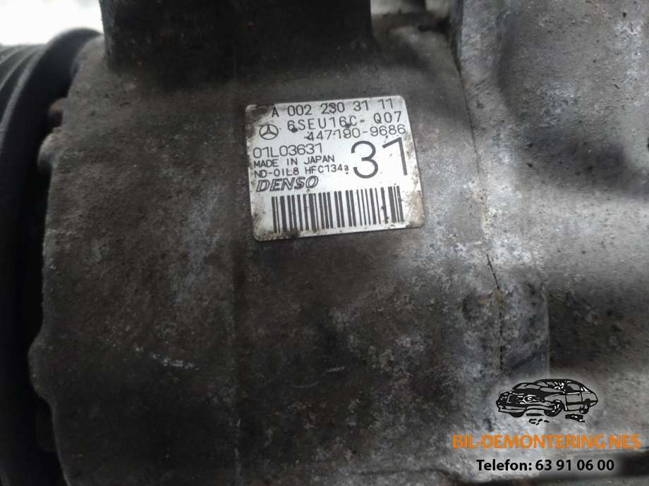 Aircondition kompressor til Mercedes E-Klasse 2009-2013 (Fase 1) (W212) (W212) 