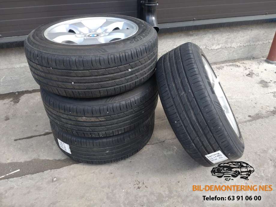 Hjulsett aluminium sommer til BMW X3, 2007-2010 (Fase 2) (E83) (E83) 