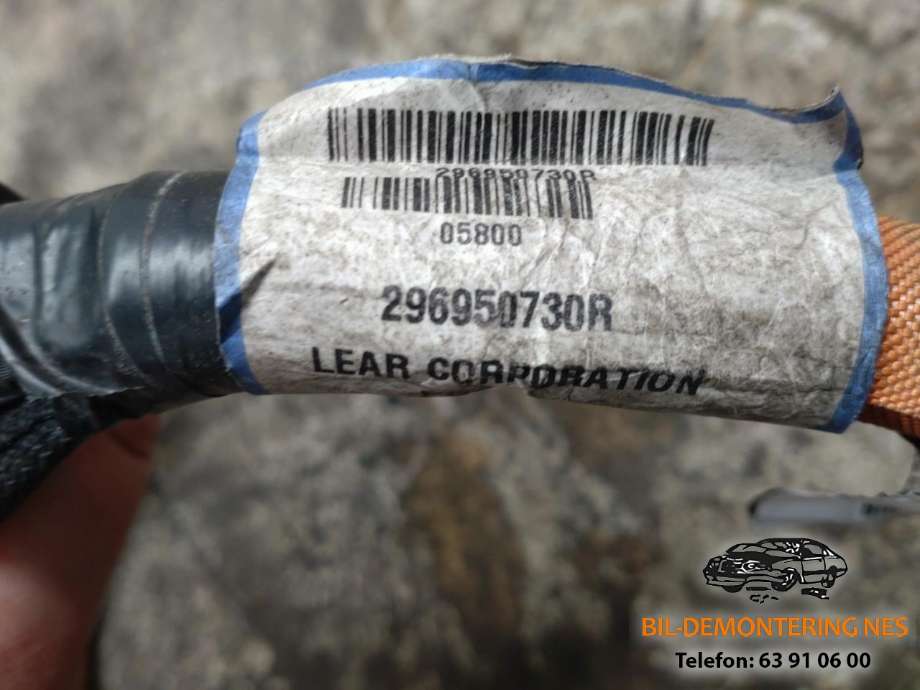 Batterilader inntak/luke til Renault Zoe 2013-2019 (Fase 1)  (296950730R|)
