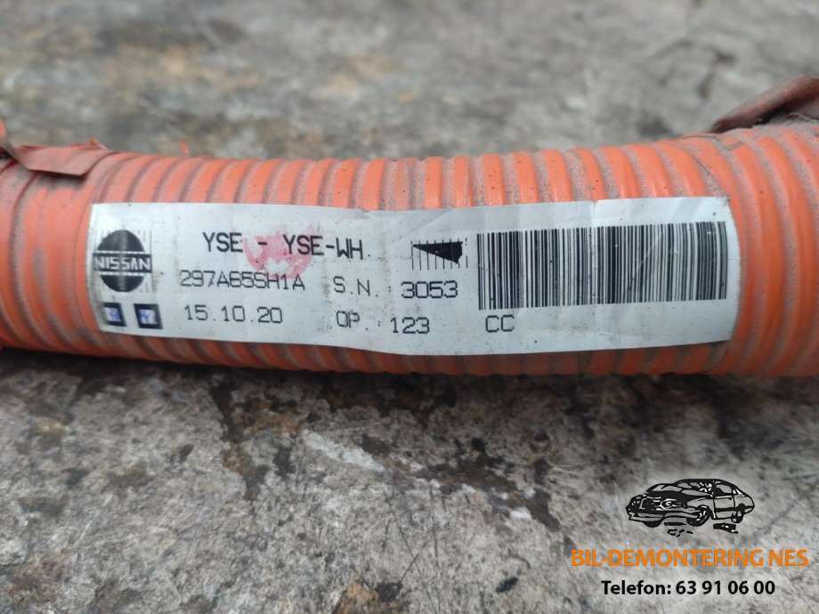 Kabel høy volt (HV) elbil til Nissan Leaf 2018-->> (Type II)  (297A65SH1A|)