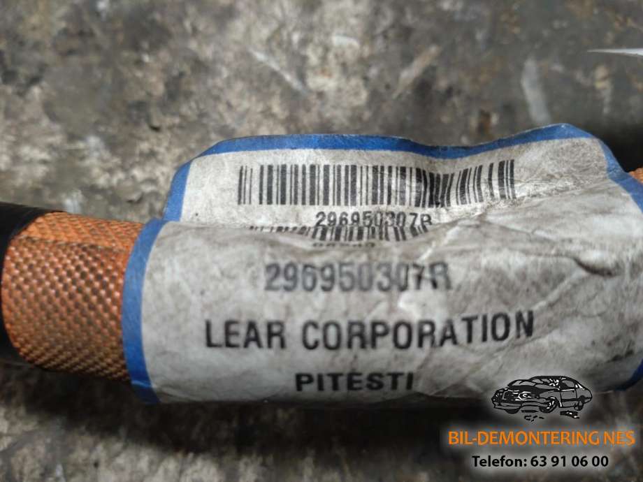 Batterilader inntak/luke til Renault Zoe 2013-2019 (Fase 1)  (296950307R|)