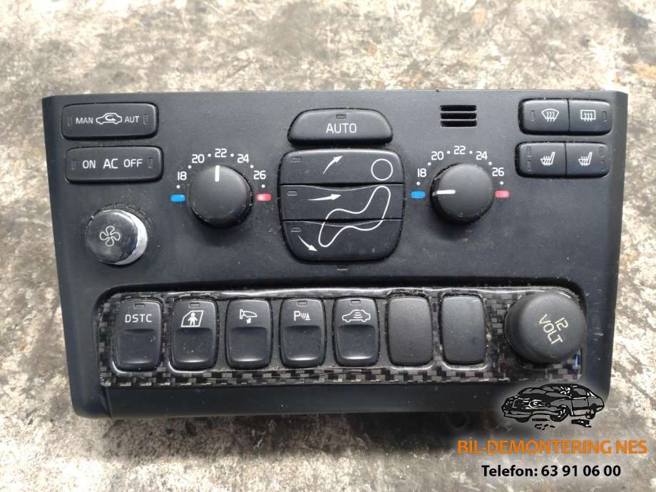 Varmeapparat betjening til Volvo XC90, 2002-2006 (Type I, Fase 1) (8697137)