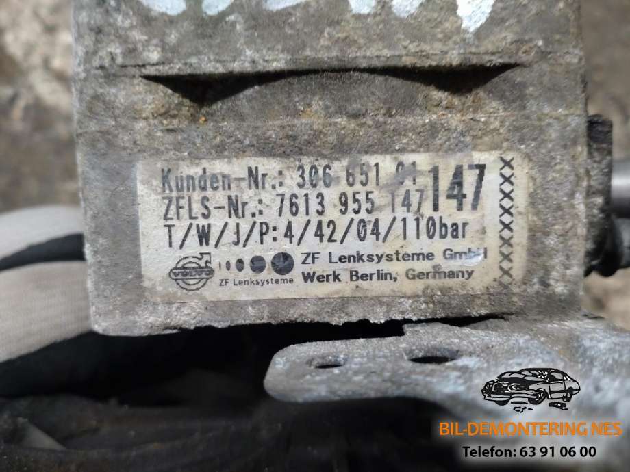 Servo pumpe mekanisk til Volvo V70 2000-2004 (Type II, Fase 1) (30665101|)