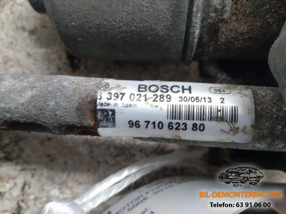 Viskermotor foran venstre til Peugeot 5008 2010-2017 (Type I) (1397220576|)